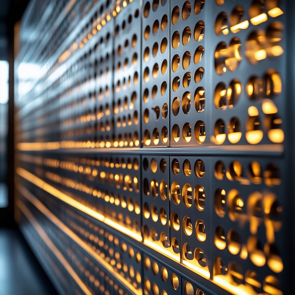 Декоративная перфорированная панель