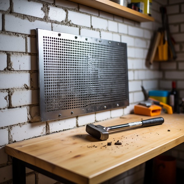 Перфорированная панель для инструмента