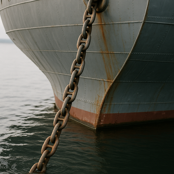 Цепь якорная