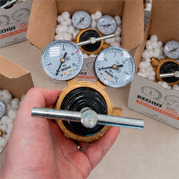 Редуктор метановый однокорпусной БМД-5 ГОСТ 13861